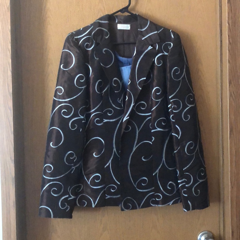 Brown blazer